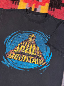 Vintage 1996 Skull Mountain Six Flags Ride Tee (Flaw)(XL)
