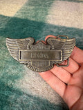 Vintage Honda Motorcycles Wing Belt Buckle