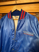 Load image into Gallery viewer, Vintage Walmart Satin Jacket (XL)
