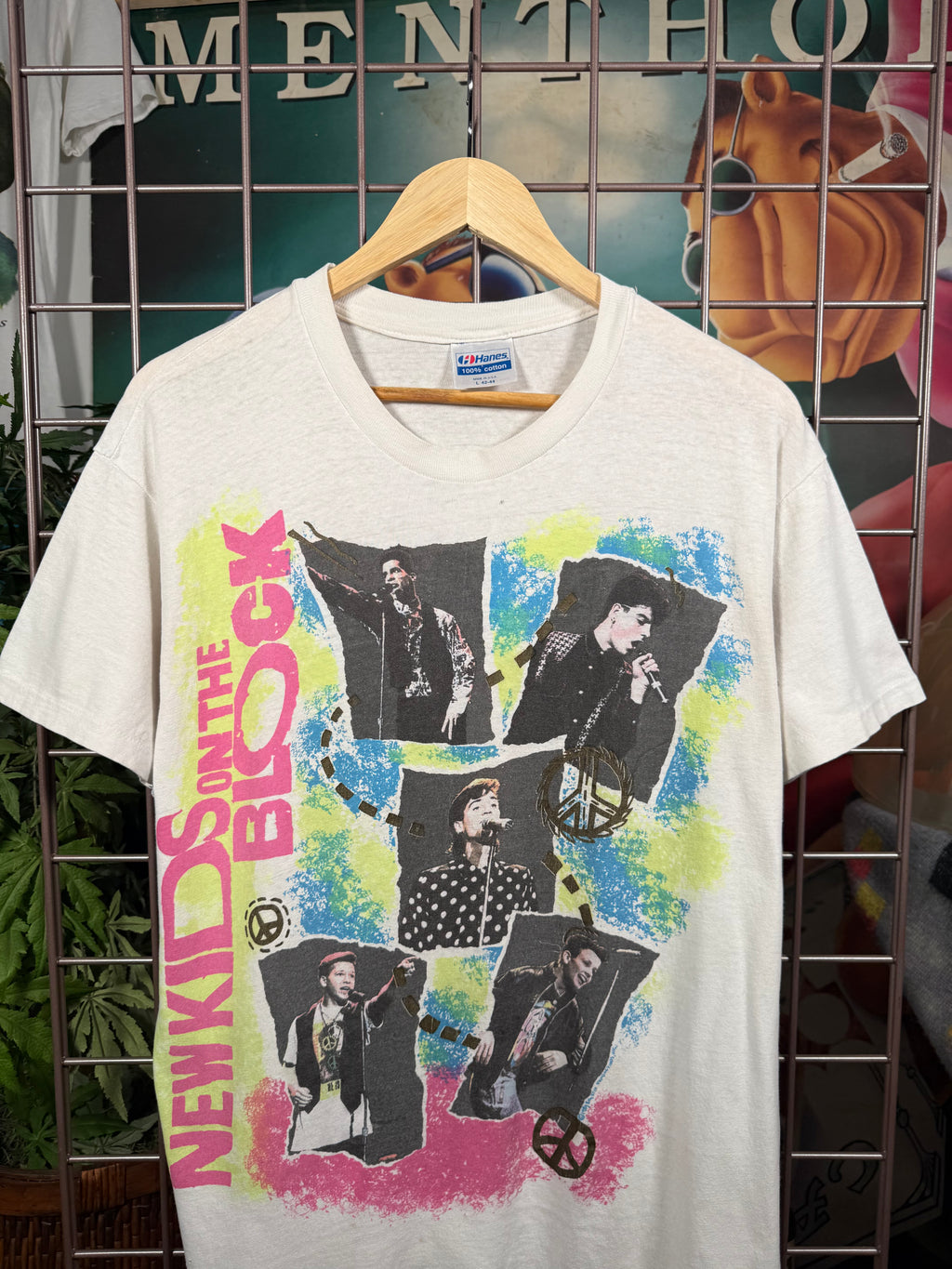 Vintage 1989 Nee Kids On The Block Concert Tee (L)