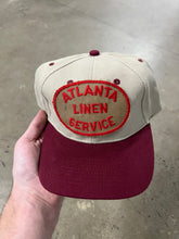 Load image into Gallery viewer, Vintage Atlanta Linen Service Strapback Hat
