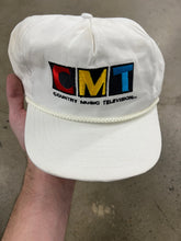 Load image into Gallery viewer, Vintage 90s CMT Country Music Television SnapBack Hat
