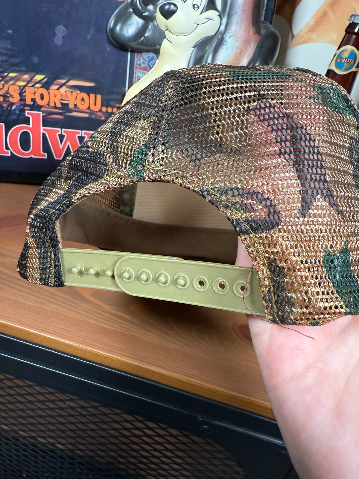 Vintage H&H Sporting Goods Goose Camo Trucker Hat