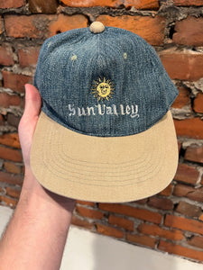 Vintage Sun Valley Denim Hat