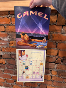 Vintage 1992 Camel Cigs Calendar