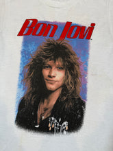 Load image into Gallery viewer, Vintage 80s Bon Jovi Concert Shirt (WS)
