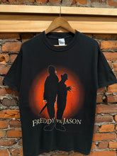 Load image into Gallery viewer, 2000s Freddy Vs Jason Horror Movie Shirt (M/L)
