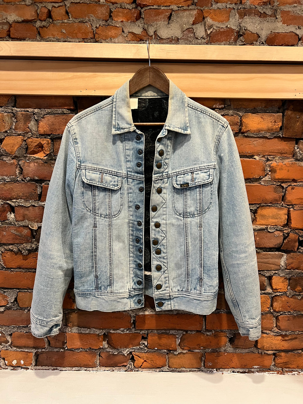 Vintage Lee Blanket Lined Jean Jacket (WS)