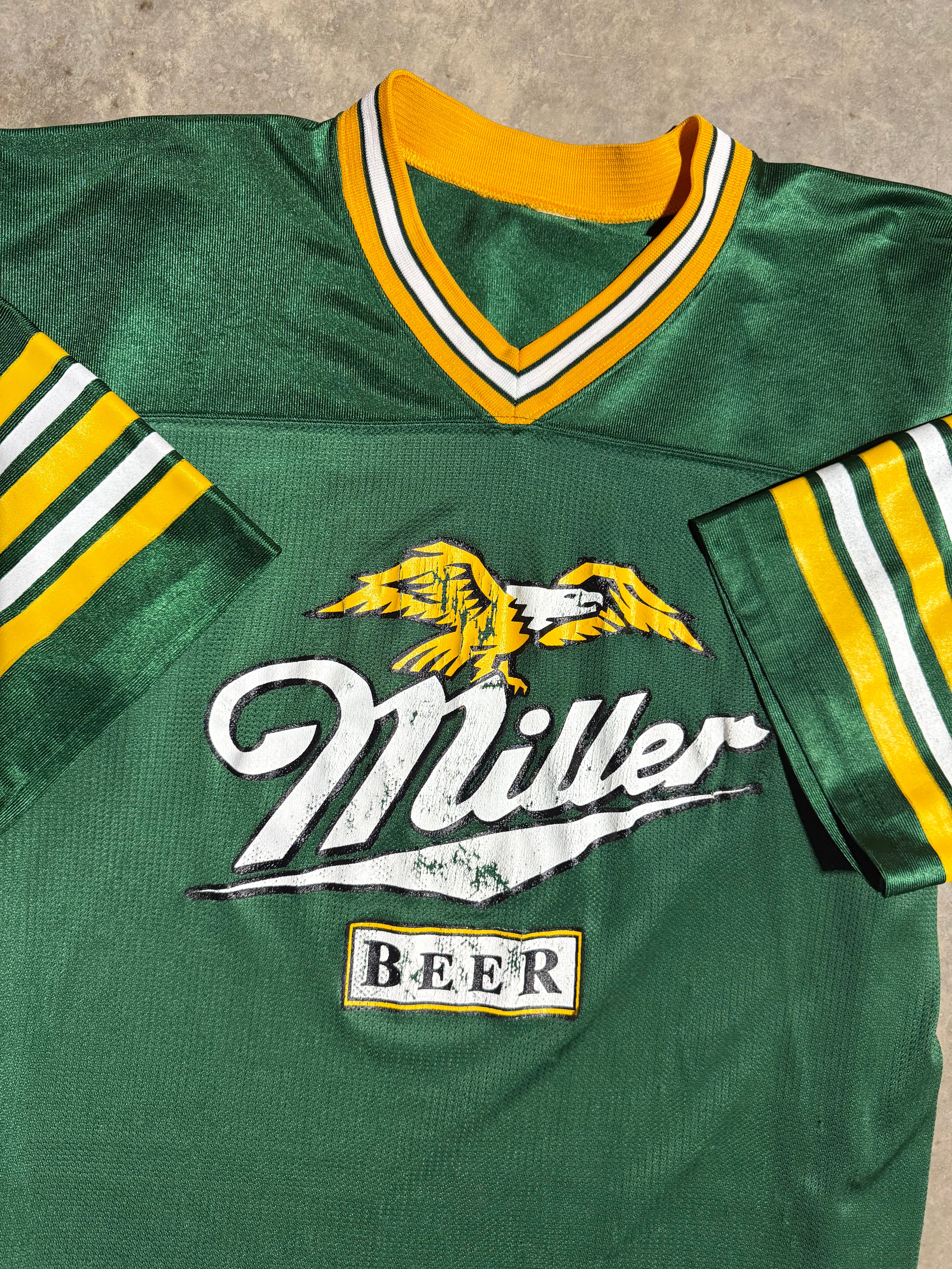 Vintage Miller Beer Football Jersey (XL)
