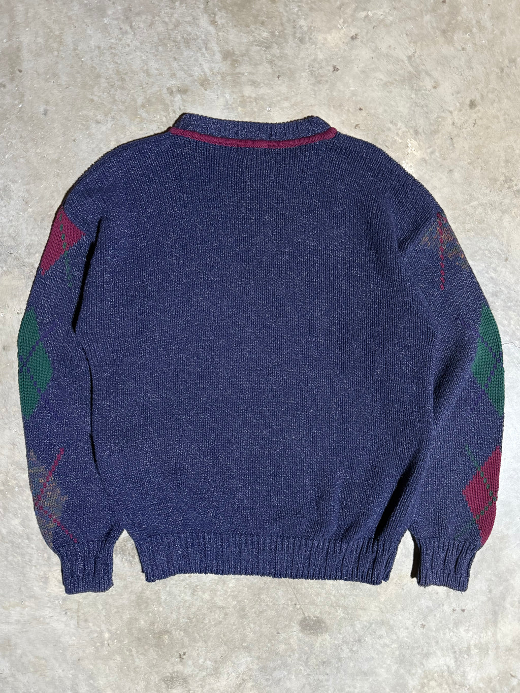 Vintage Argyle Gant Sweater (L)