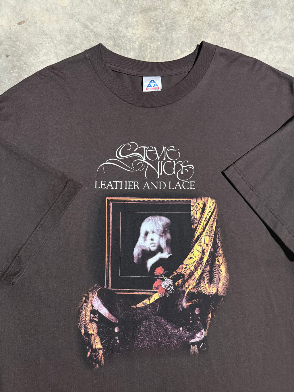 Vintage 2005 Stevie Nicks Leather and Lace Concert T-Shirt (2XL)