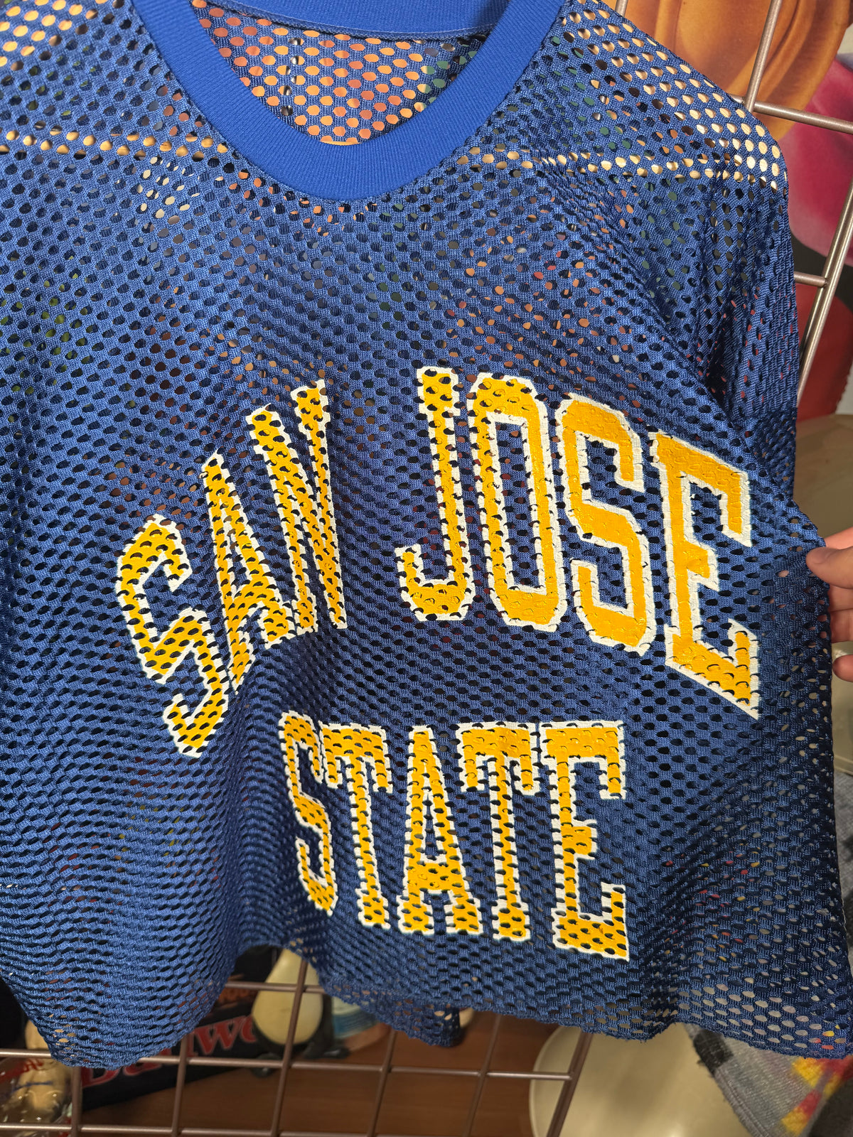 Vintage San Jose State Mesh Champion Jersey (Cropped XL)