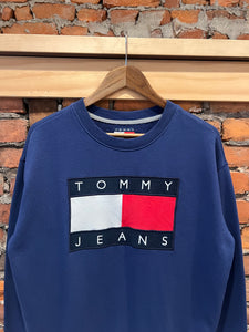 2000s Stitched Tommy Hilfiger Crewneck (WS)