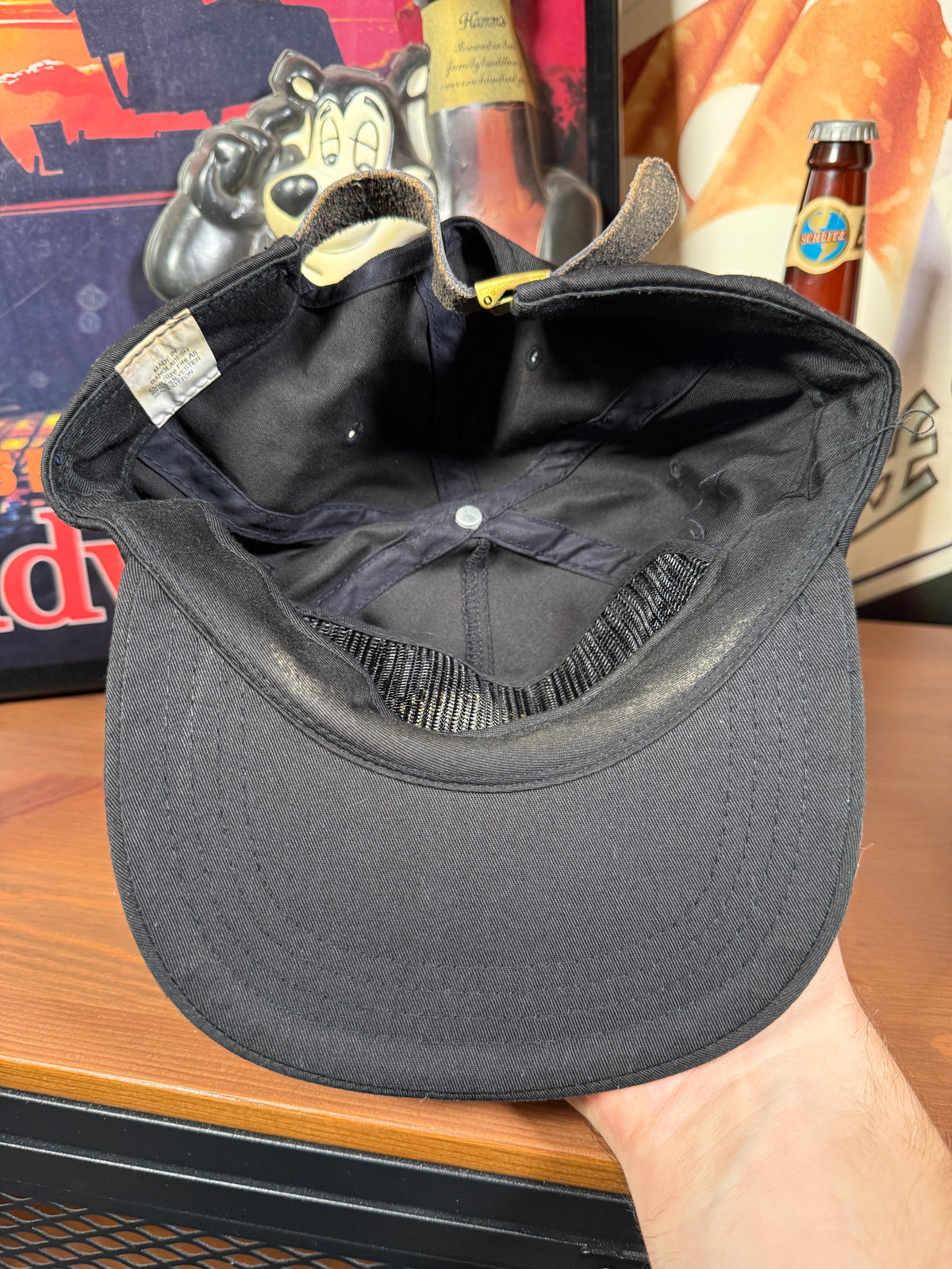 Vintage Charlie Horse Hat Co. Leather Strap Hat