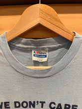 Load image into Gallery viewer, Vintage 80s Distressed We Don’t Care Exxon Shirt (WS/Youth)
