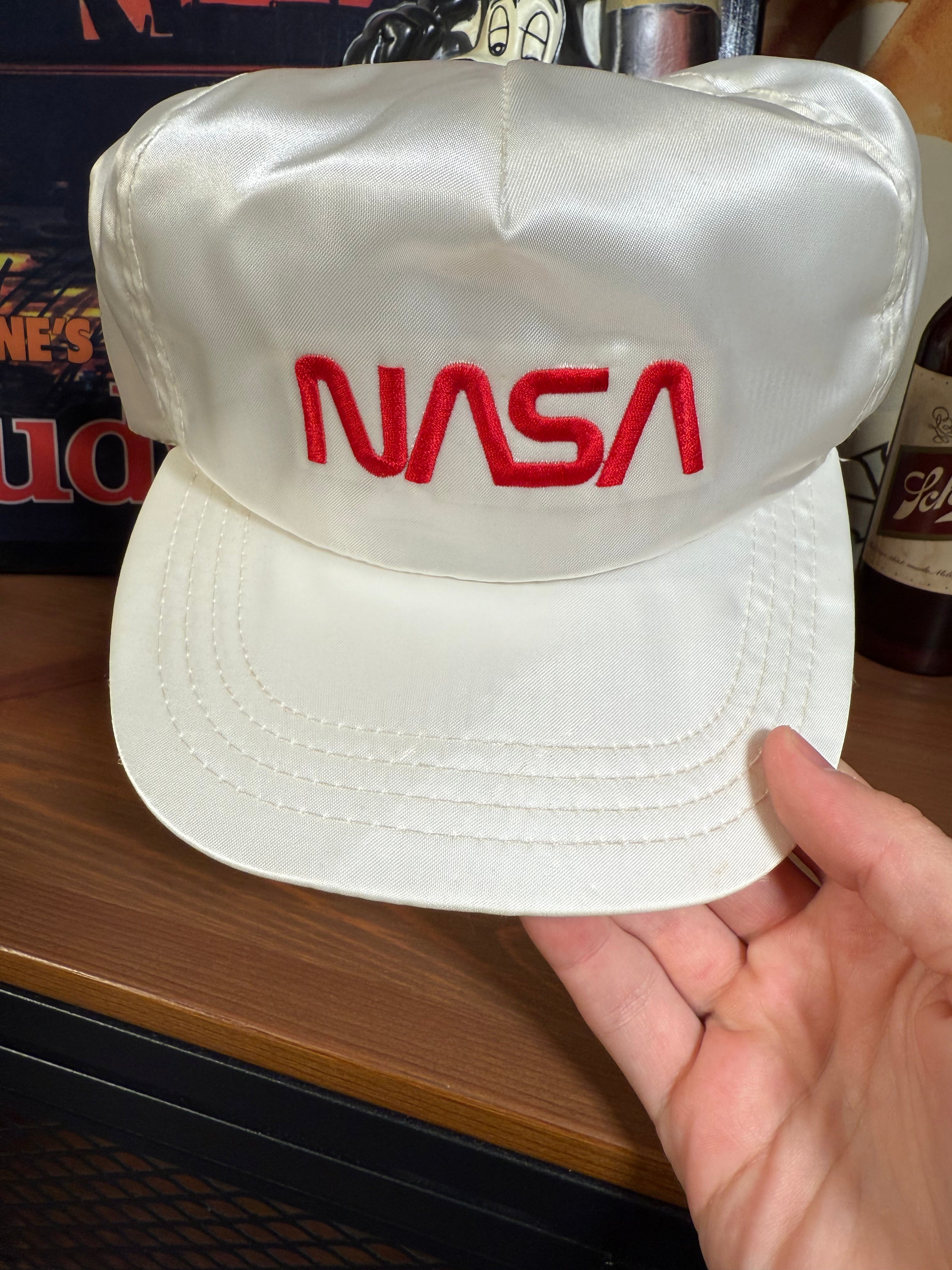 Vintage Nasa Satin Snapback Hat (Flaw)