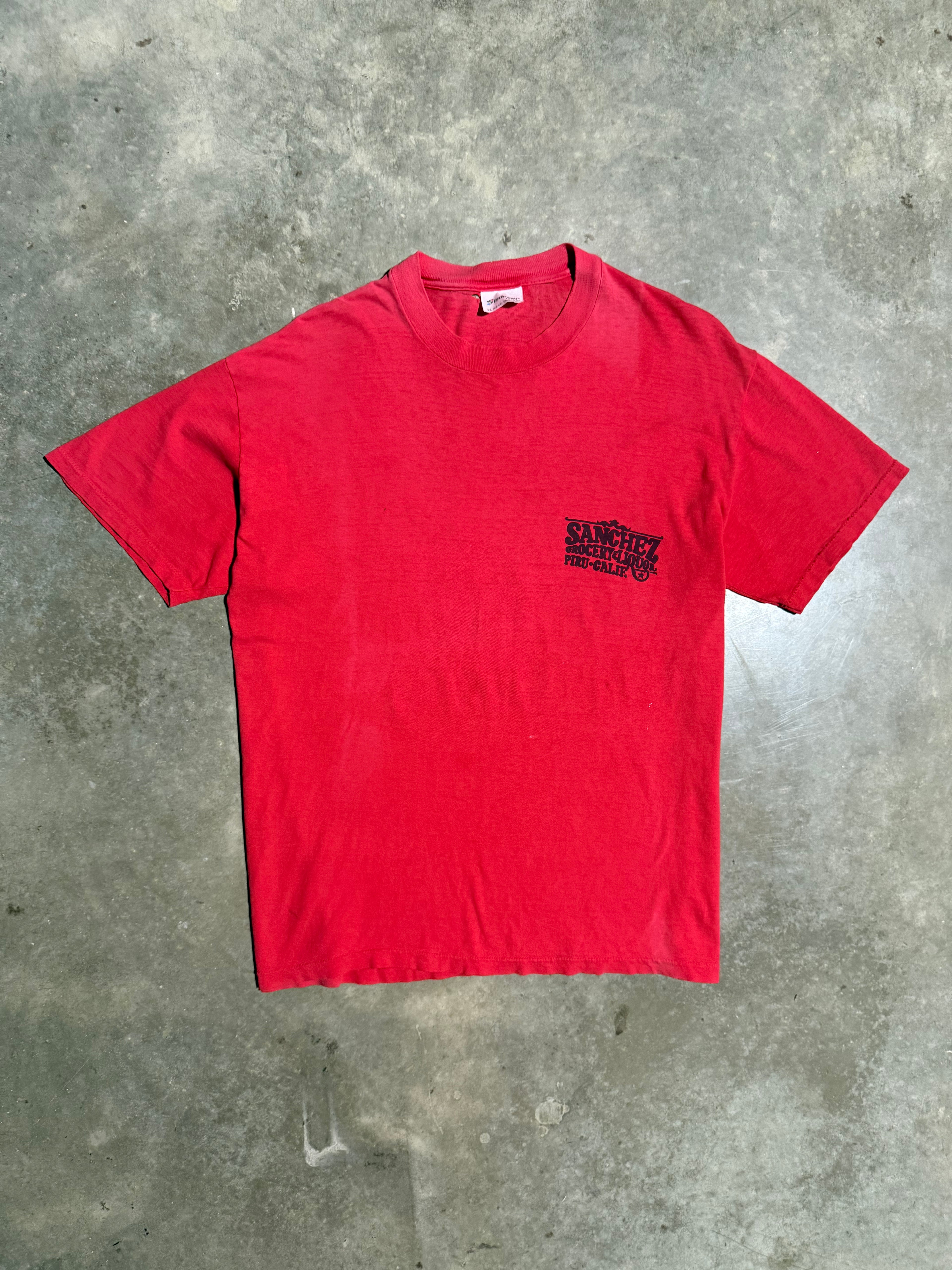 Vintage 1986 “That’s The Ticket” Sanchez Grocery and Liquor T-Shirt (XL)