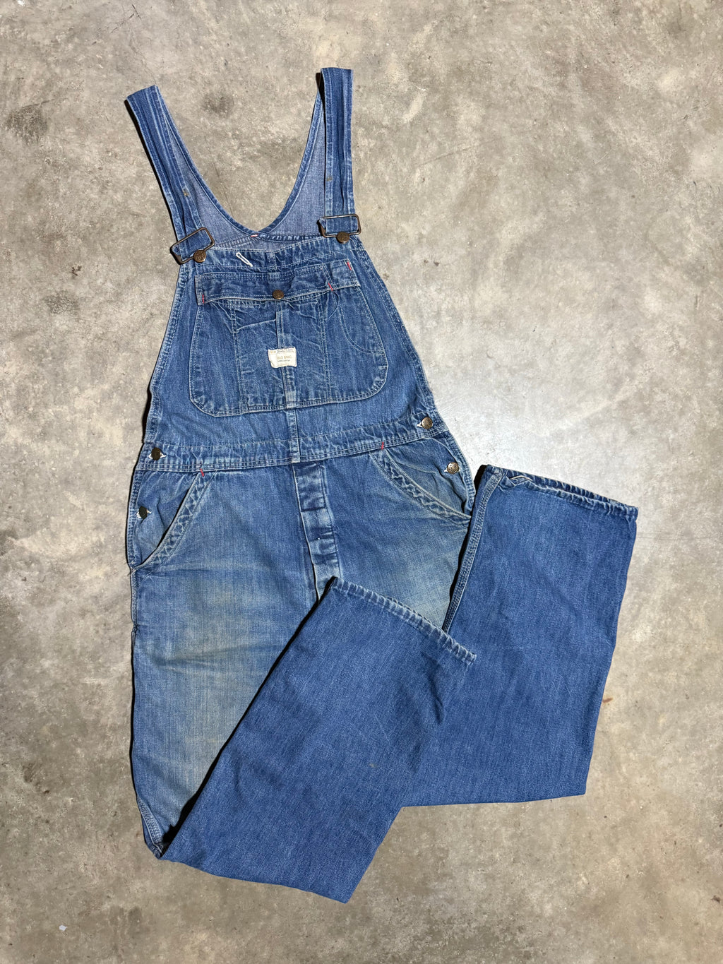 True Vintage JC Penney Big Mac Denim Overalls (32x28)