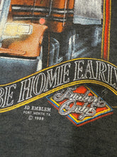 Load image into Gallery viewer, Vintage 1988 3D Emblem Truckers Only I’ll Be Home Early T-Shirt (S)
