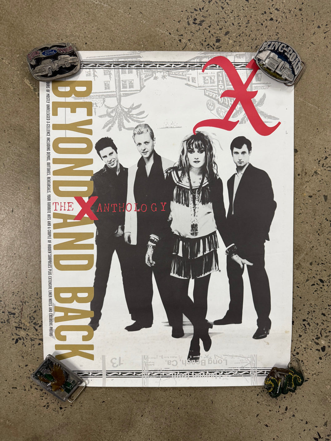 Vintage 1997 Beyond and Back The X Anthology Poster (18x24)
