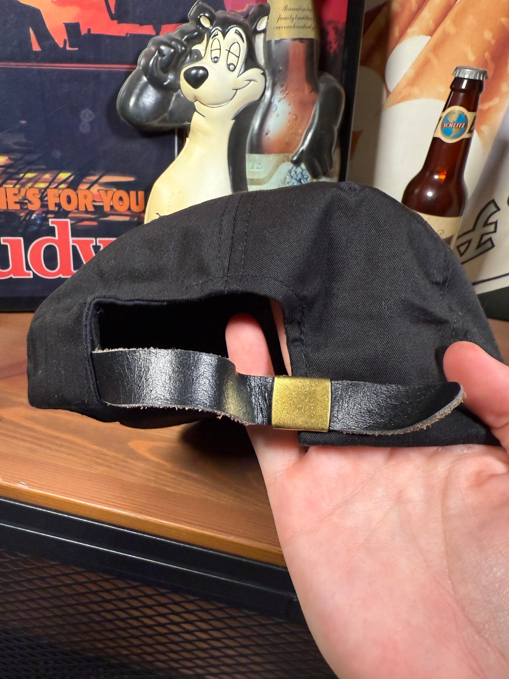 Vintage Charlie Horse Hat Co. Leather Strap Hat