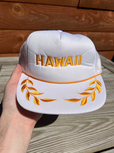 Vintage Hawaii Embroidered Trucker Hat