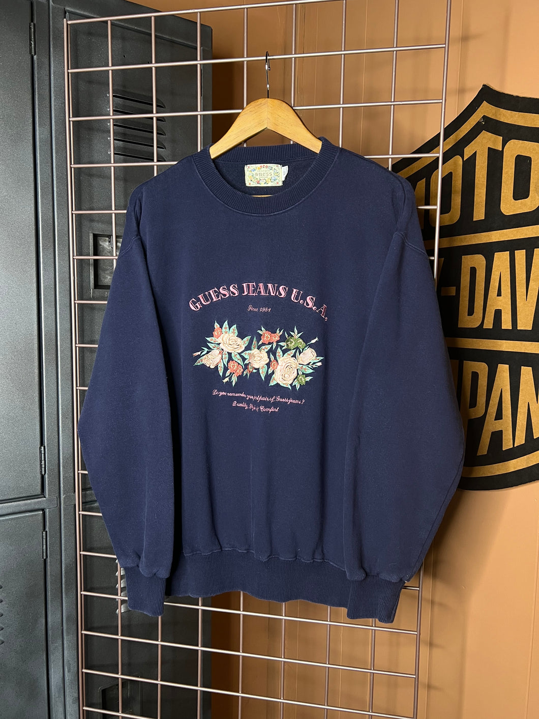 Vintage Guess USA Floral Crewneck (WXS)