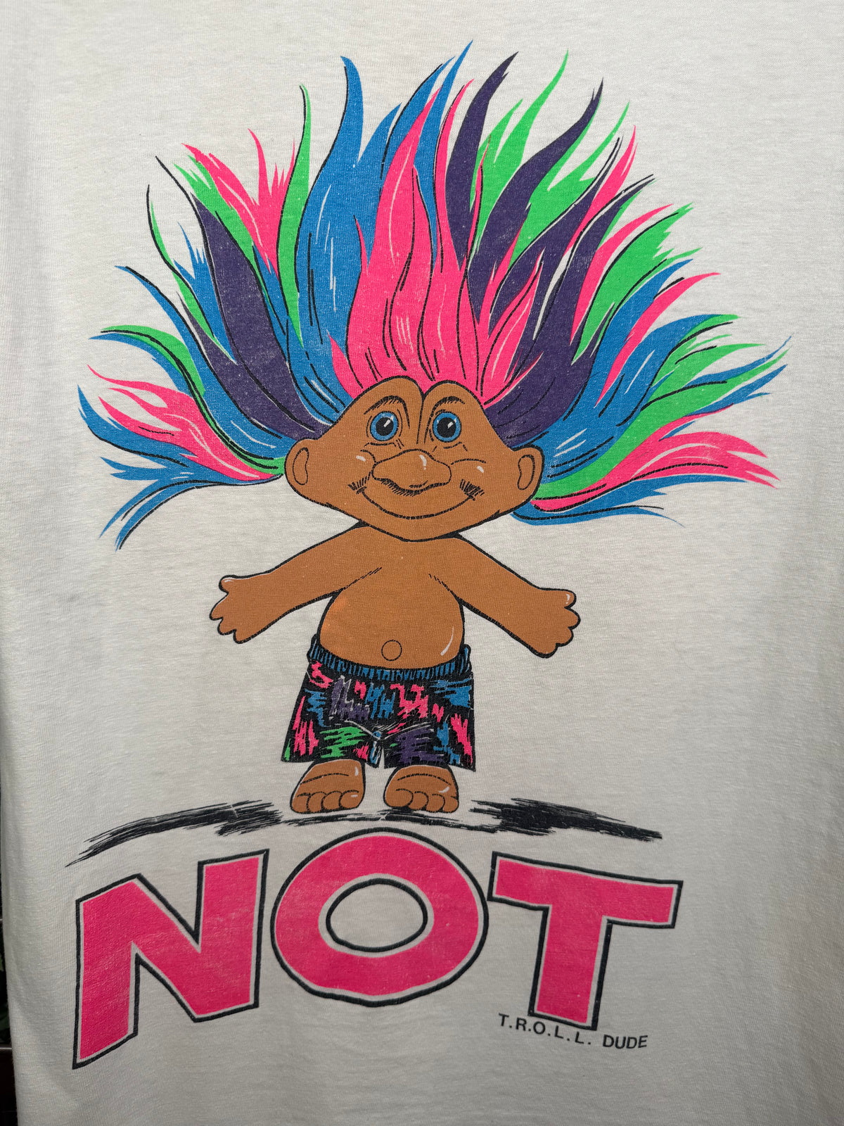 Vintage Troll Doll “NOT” T-Shirt (M)