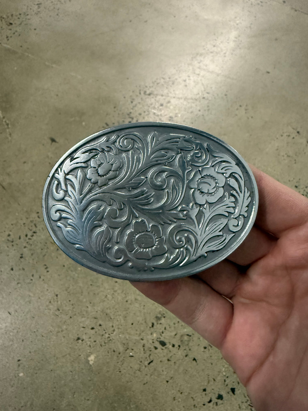 2003 Western Pattern Belt Buckle