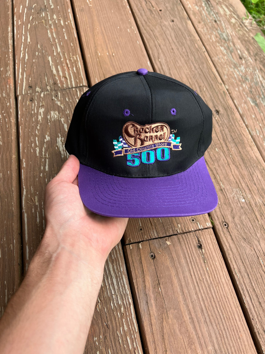Vintage Cracker Barrel 500 Nascar Hat