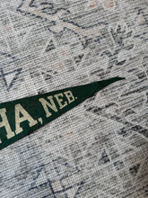 Load image into Gallery viewer, Vintage 50s/60s Omaha Nebraska Pennant (26 inch)

