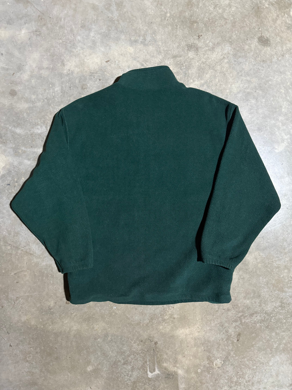 Vintage Fila Green Fleece Pullover (L)