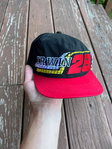 Vintage Irwin Nascar SnapBack Hat