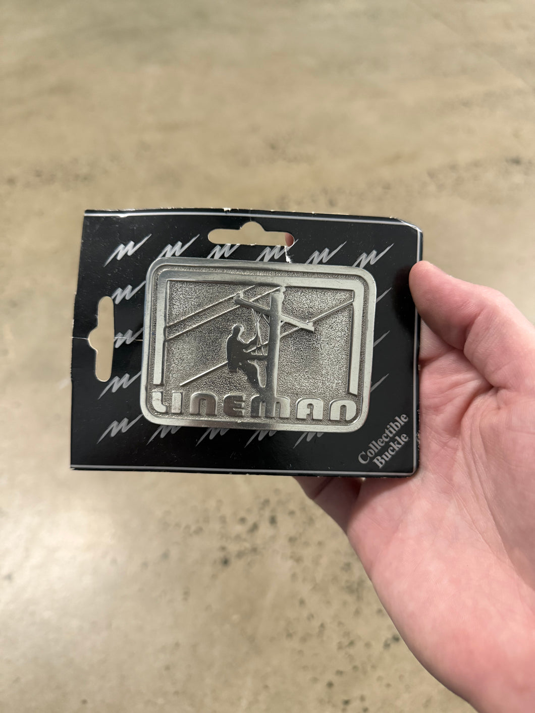 Vintage Deadstock Lineman Belt Buckle