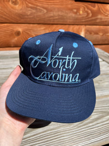 Vintage North Carolina Tar Heels The Game SnapBack Hat