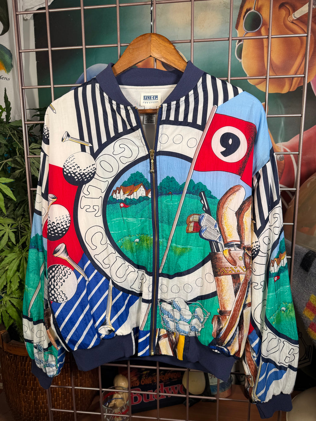 Vintage Line-Up Golf Lightweight Jacket (WL)