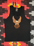 Vintage Late 90s Embroidered Harley Davidson Tank Top (M)
