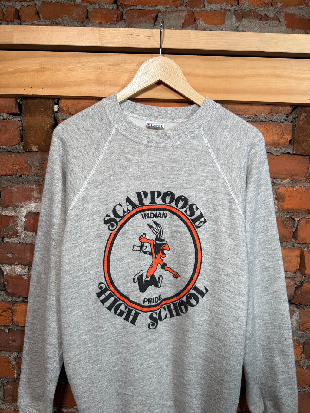 Vintage 80s Scappoose High School Crewneck (S)