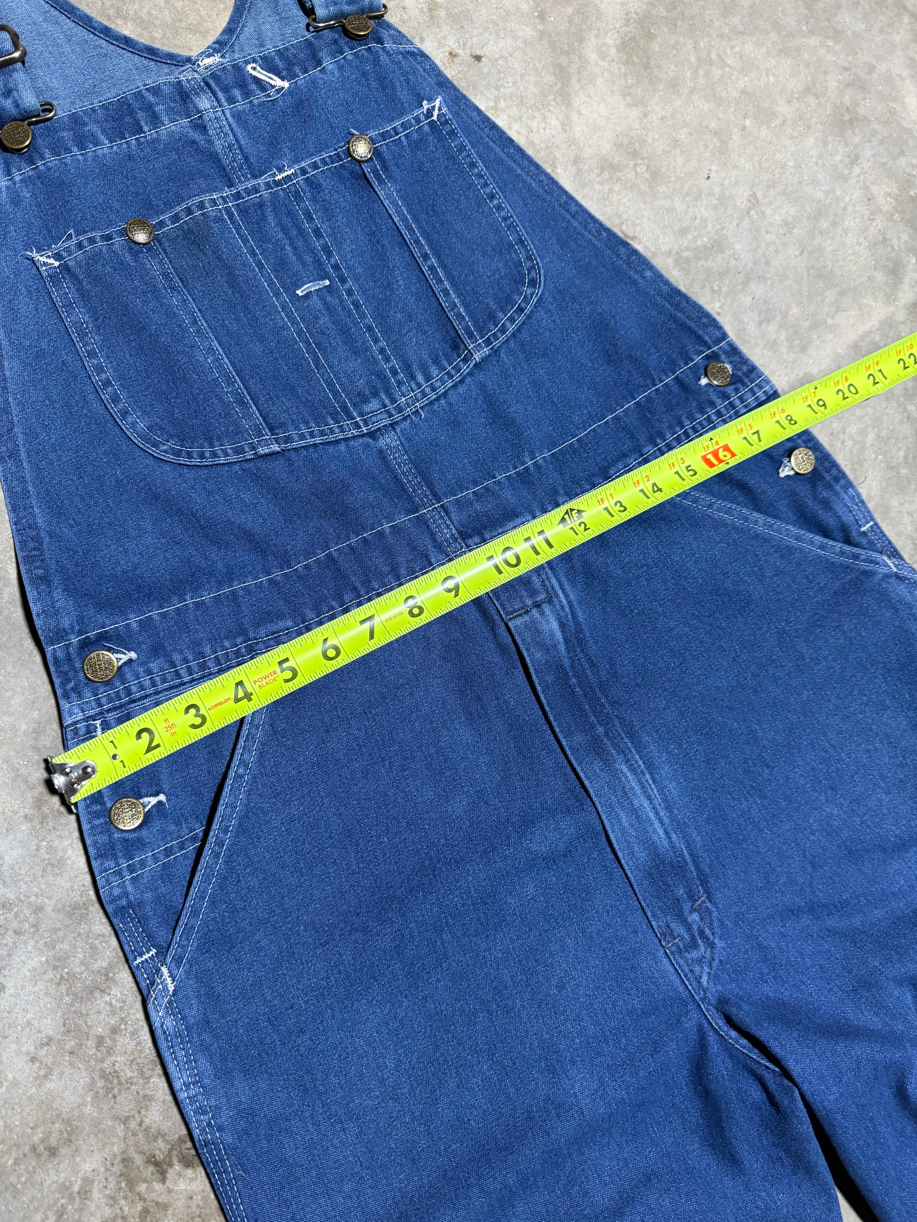 True Vintage Sears Wear Tuff Denim Overalls (36x32)
