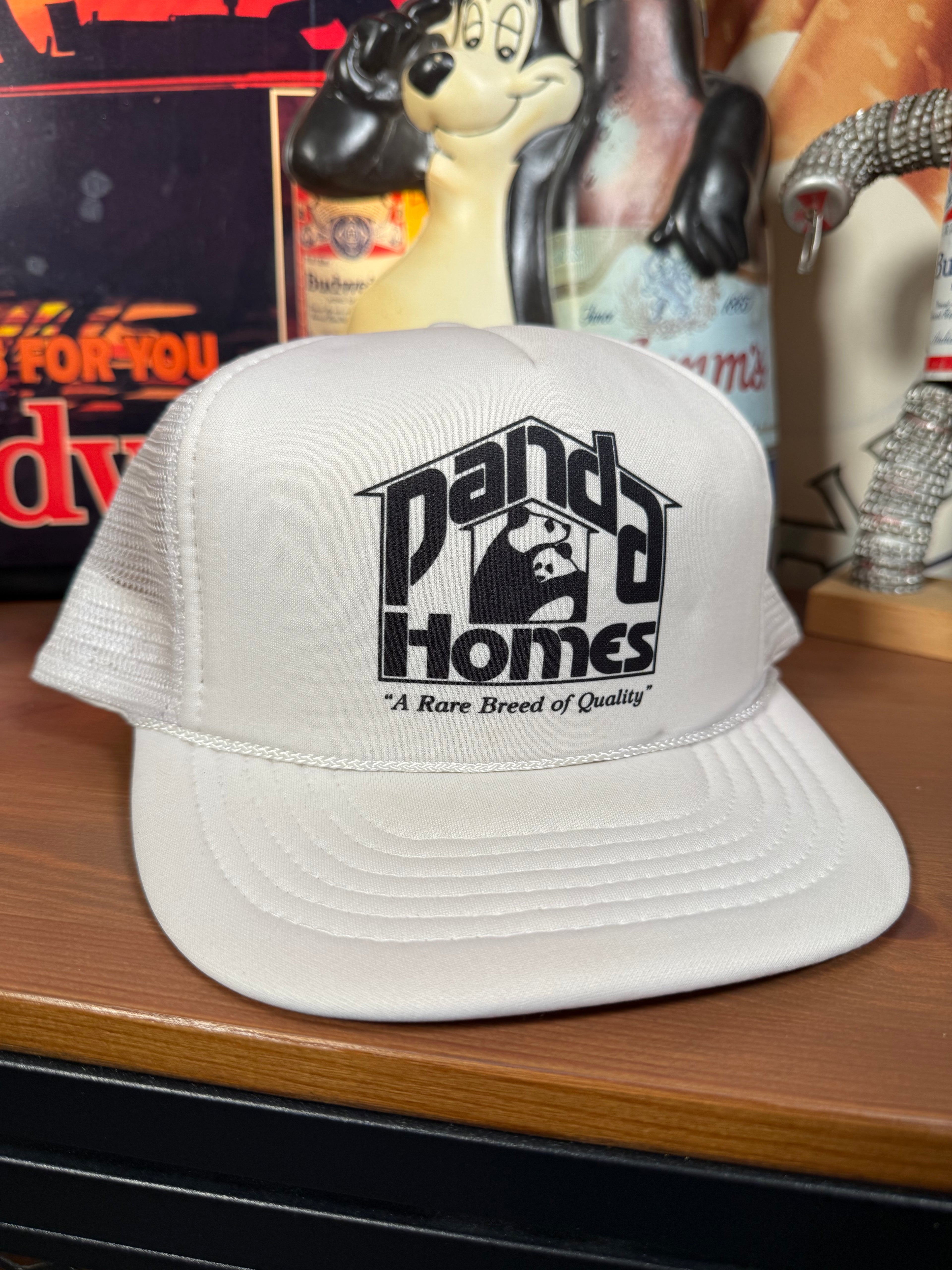 Vintage Panda Homes Trucker Hat