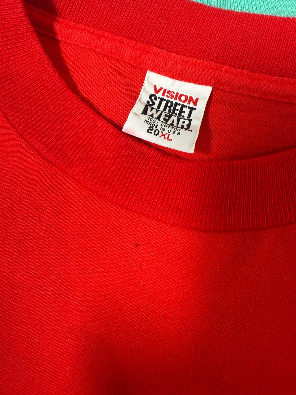 Vintage 1989 Vision Street Wear Cat T-Shirt (Youth XL)