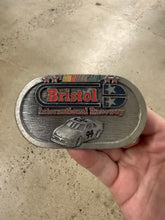 Load image into Gallery viewer, Vintage Bristol International Speedway Belt Buckle
