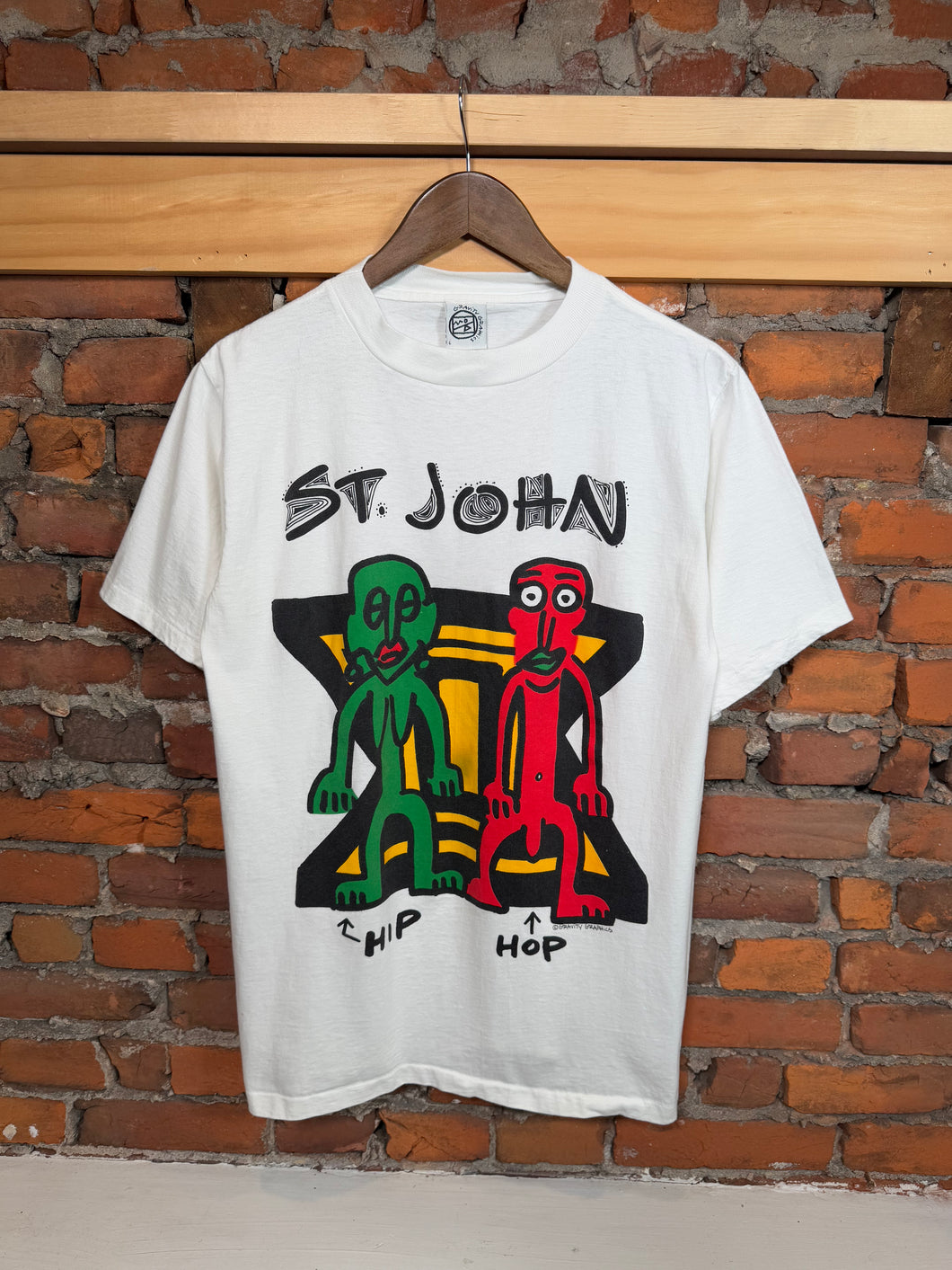 Vintage St John Art Tee (M/L)