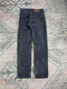 Vintage Faded Black Levi’s 505 Jeans (28x31)