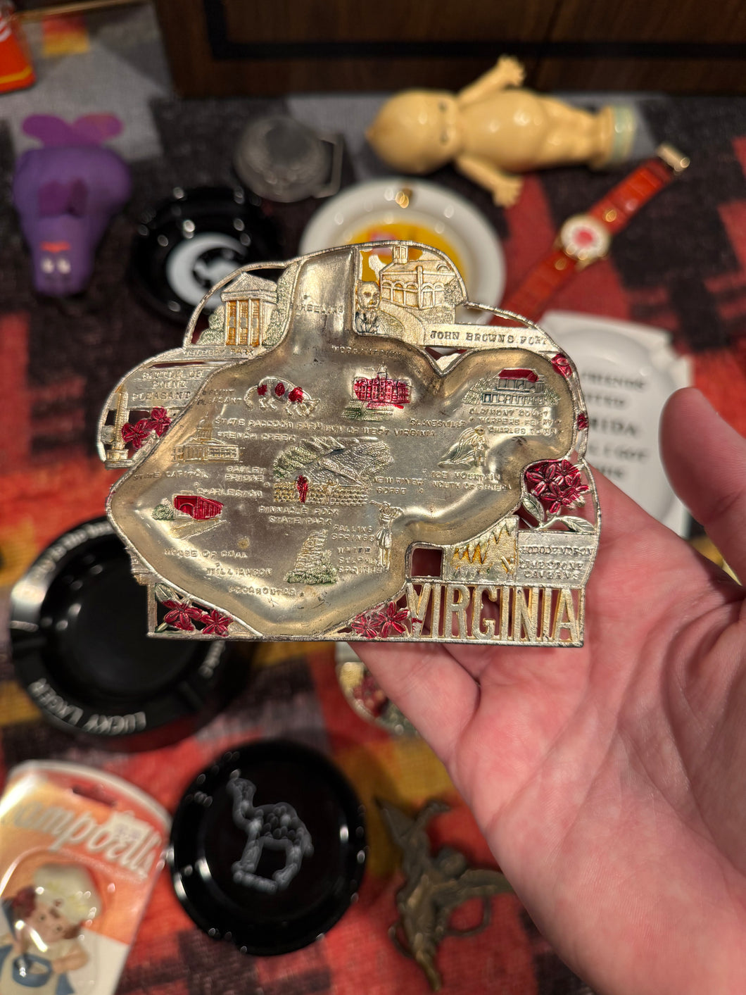 Vintage Virginia Ashtray