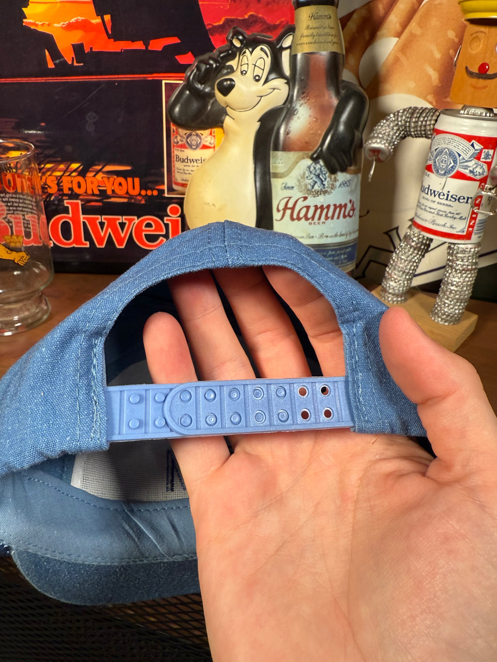 Vintage ICM Embroidered Snapback Hat