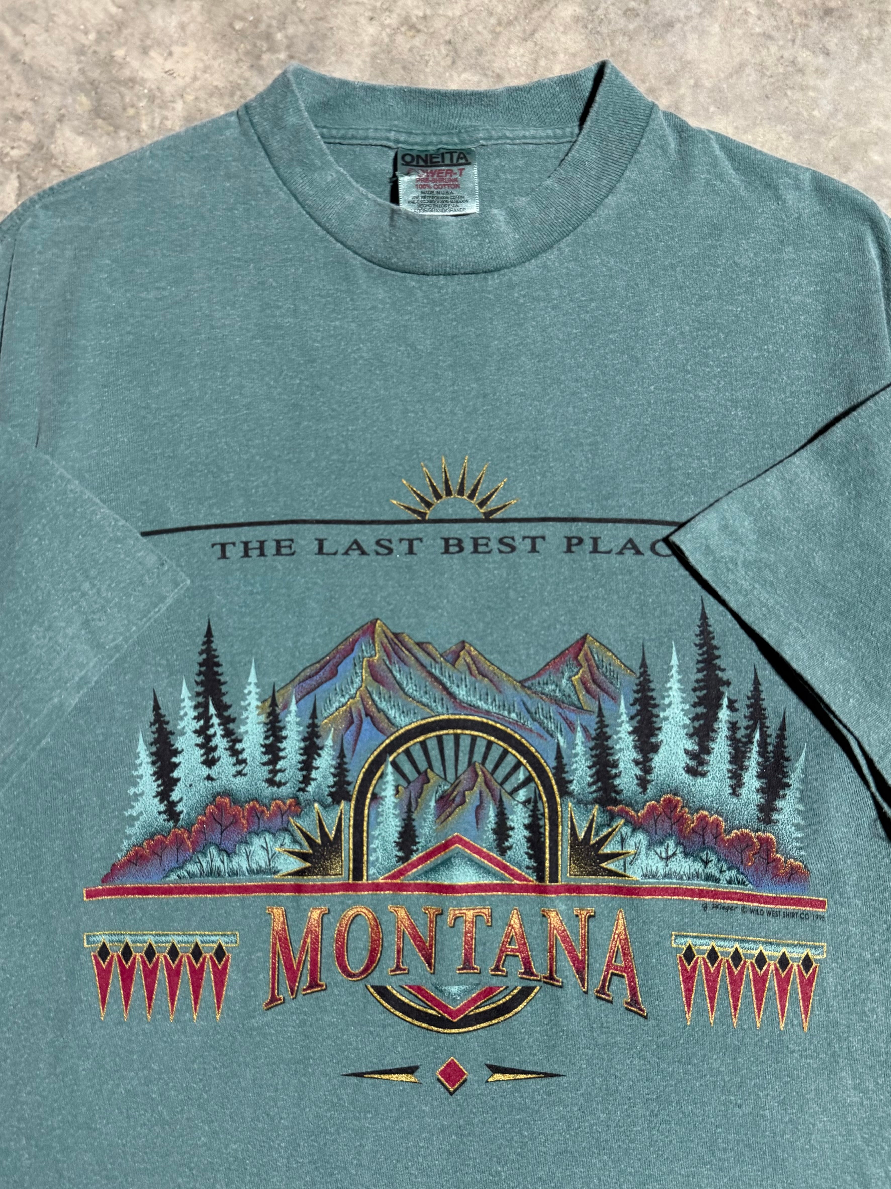 Vintage Montana Last Best Place T-Shirt (L)