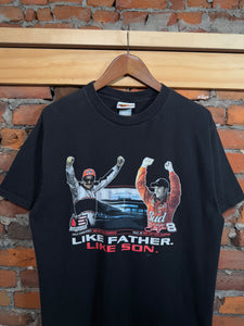 Vintage Dale Earnhardt and Dale Jr Tee (L)