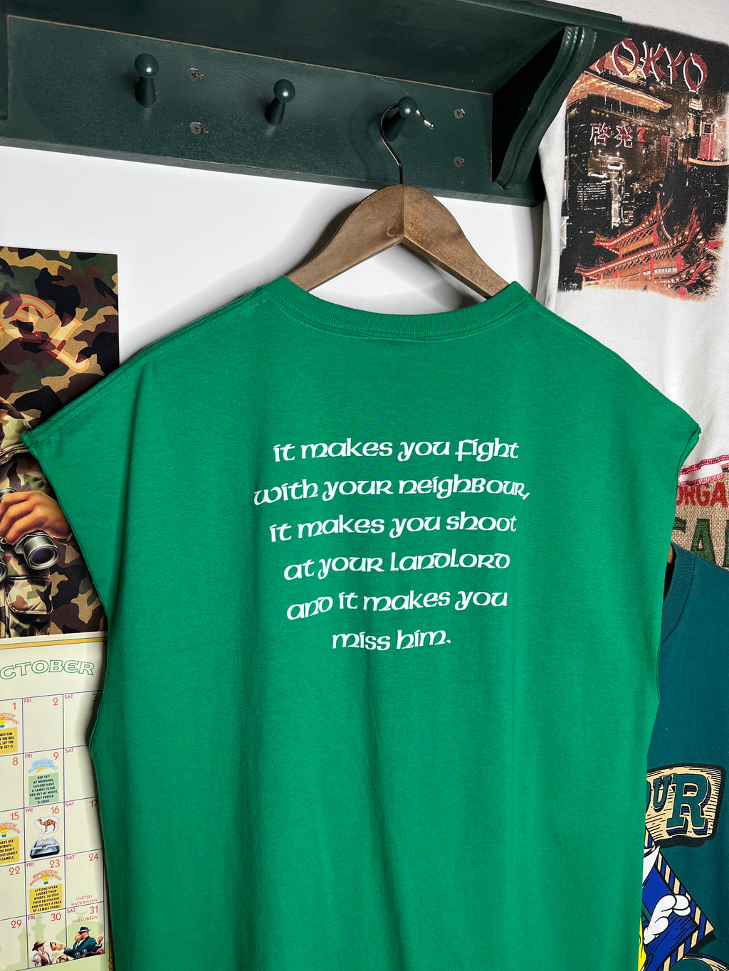 Vintage Conor Oneills Bar Cutoff Tee (XL)