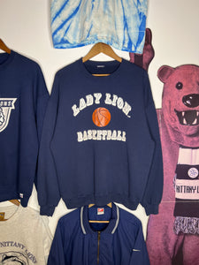Vintage Lady Lion Basketball Crewneck (L)